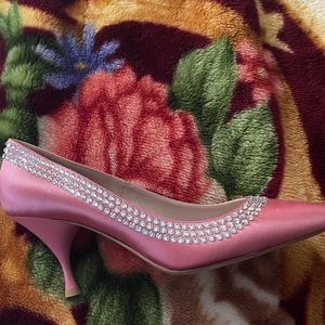 Miu miu beautiful slip ons with sparkles